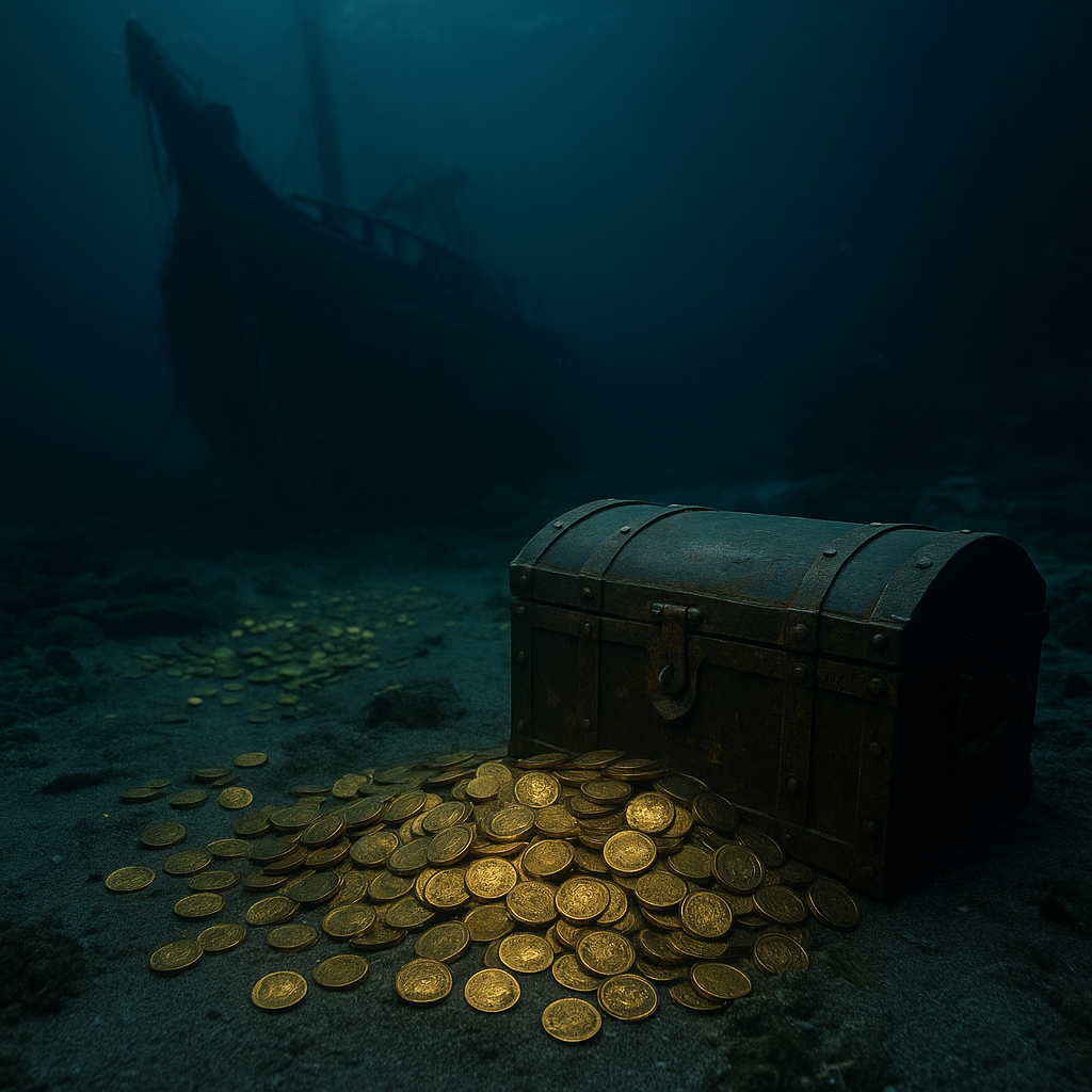 Der versunkene Schatz – warum die Gold-Anekdote des Degussa-Chefs auch für Bitcoin spricht